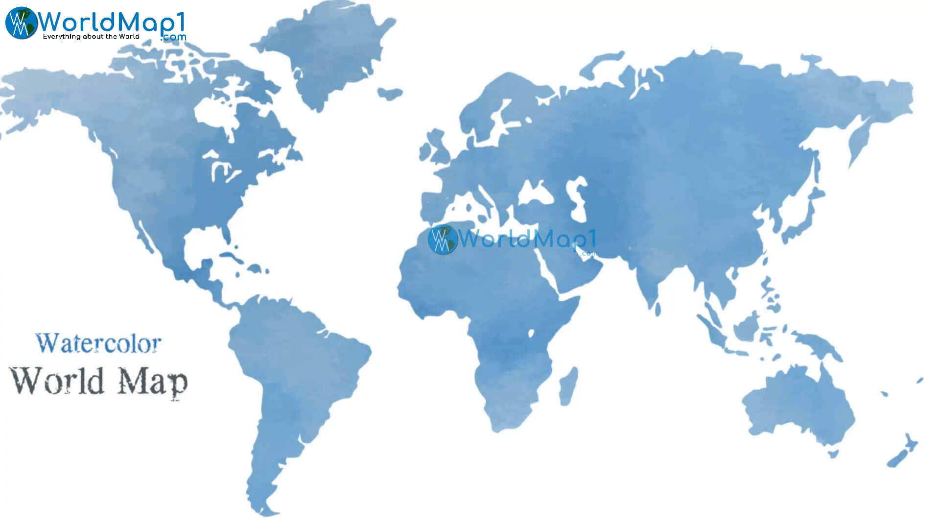 Dünya Suluboya Haritası
